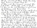 Letter from James Peterson