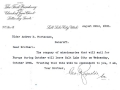 Missionary Letter